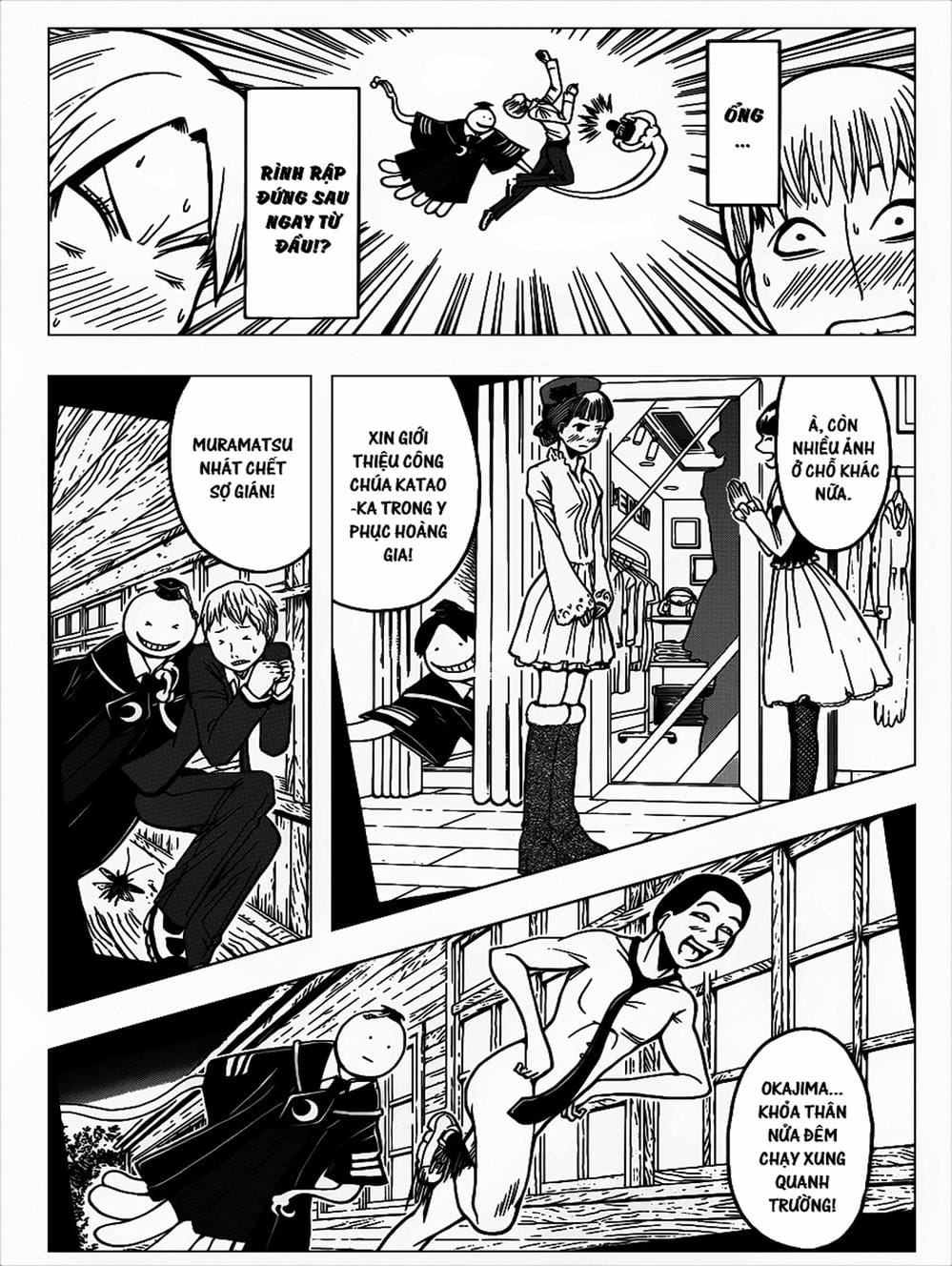 Truyện Tranh Lớp Học Ám Sát - Ansatsu Kyoushitsu trang 5