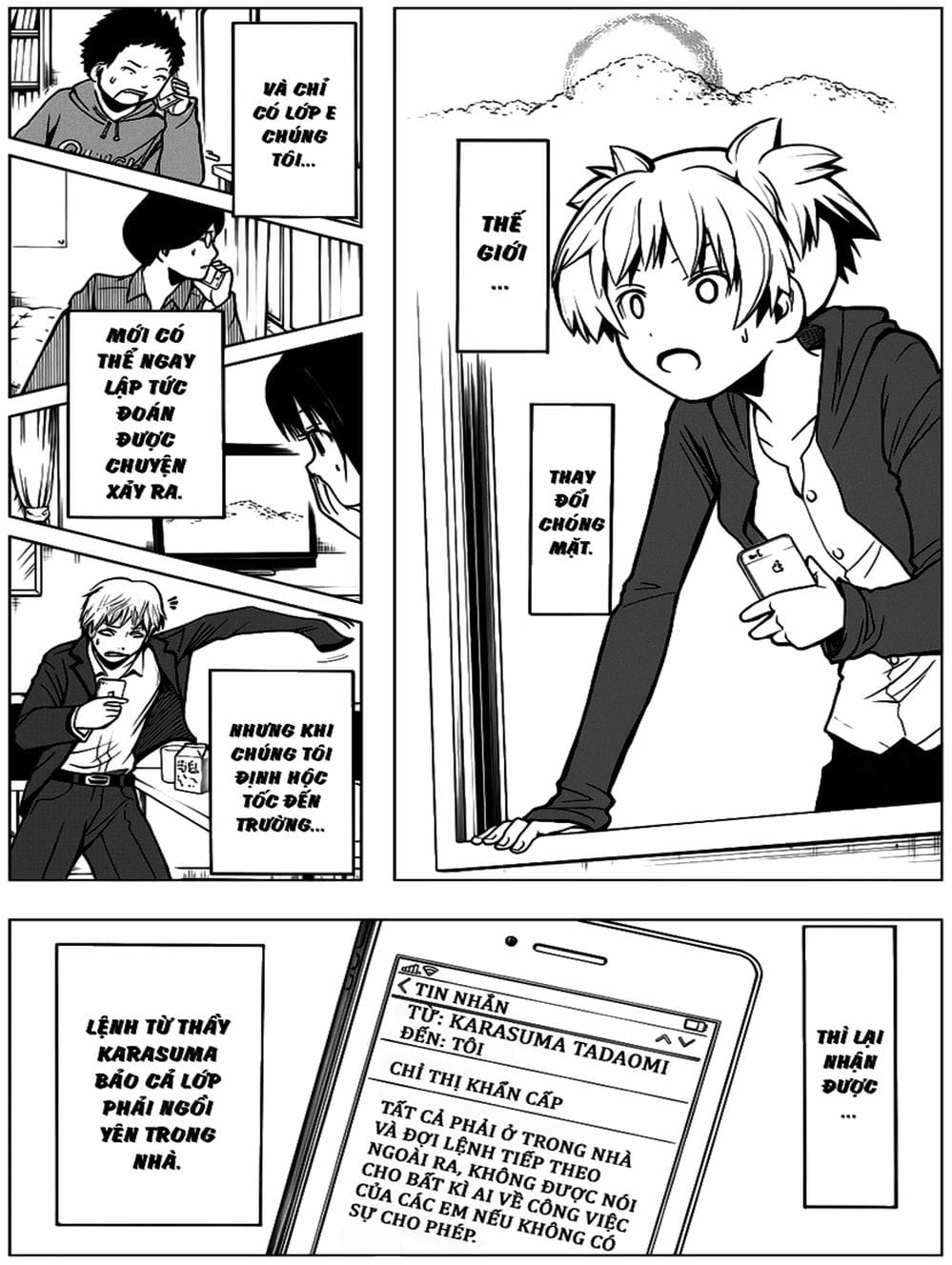 Truyện Tranh Lớp Học Ám Sát - Ansatsu Kyoushitsu trang 5