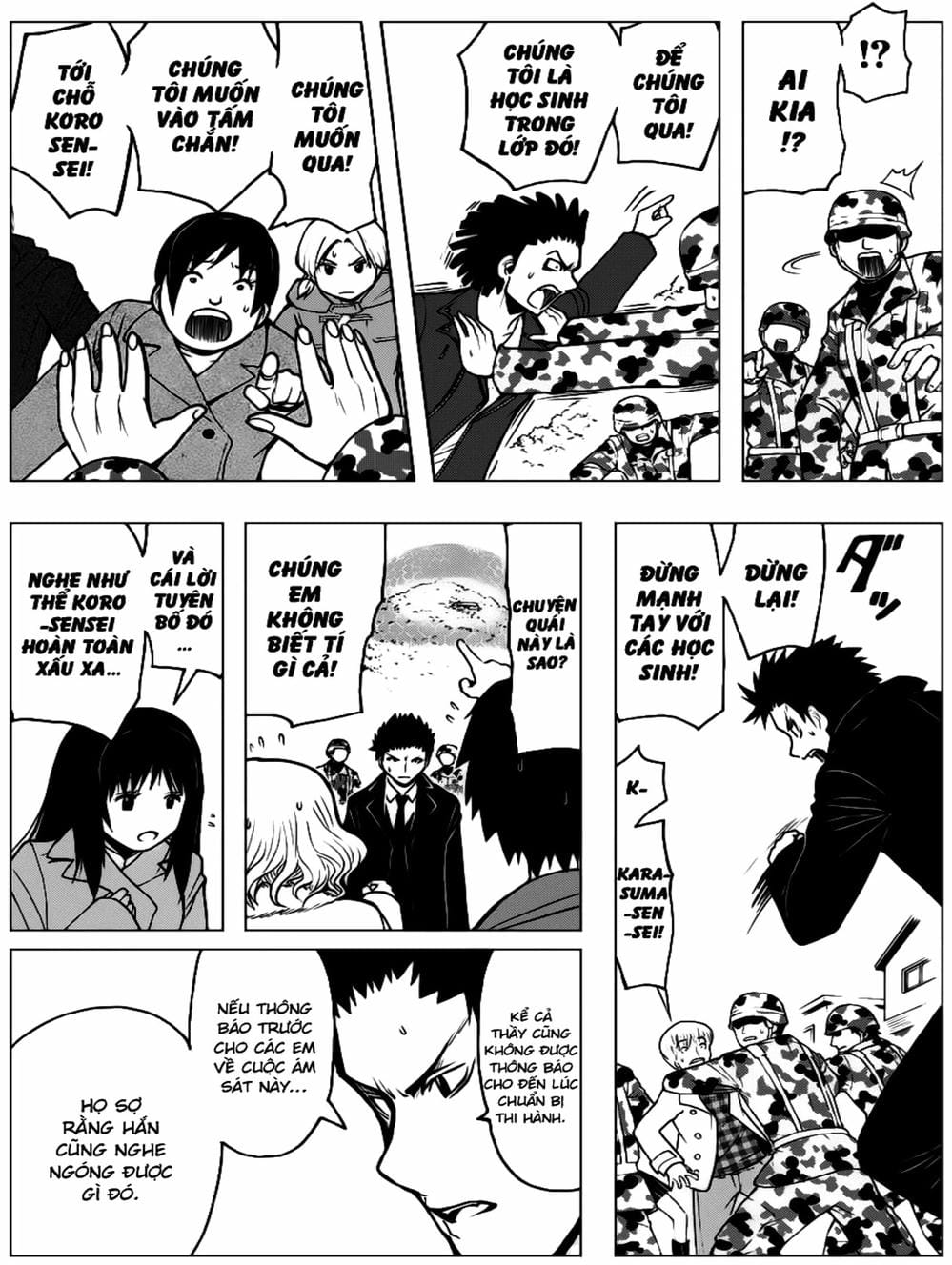 Truyện Tranh Lớp Học Ám Sát - Ansatsu Kyoushitsu trang 5