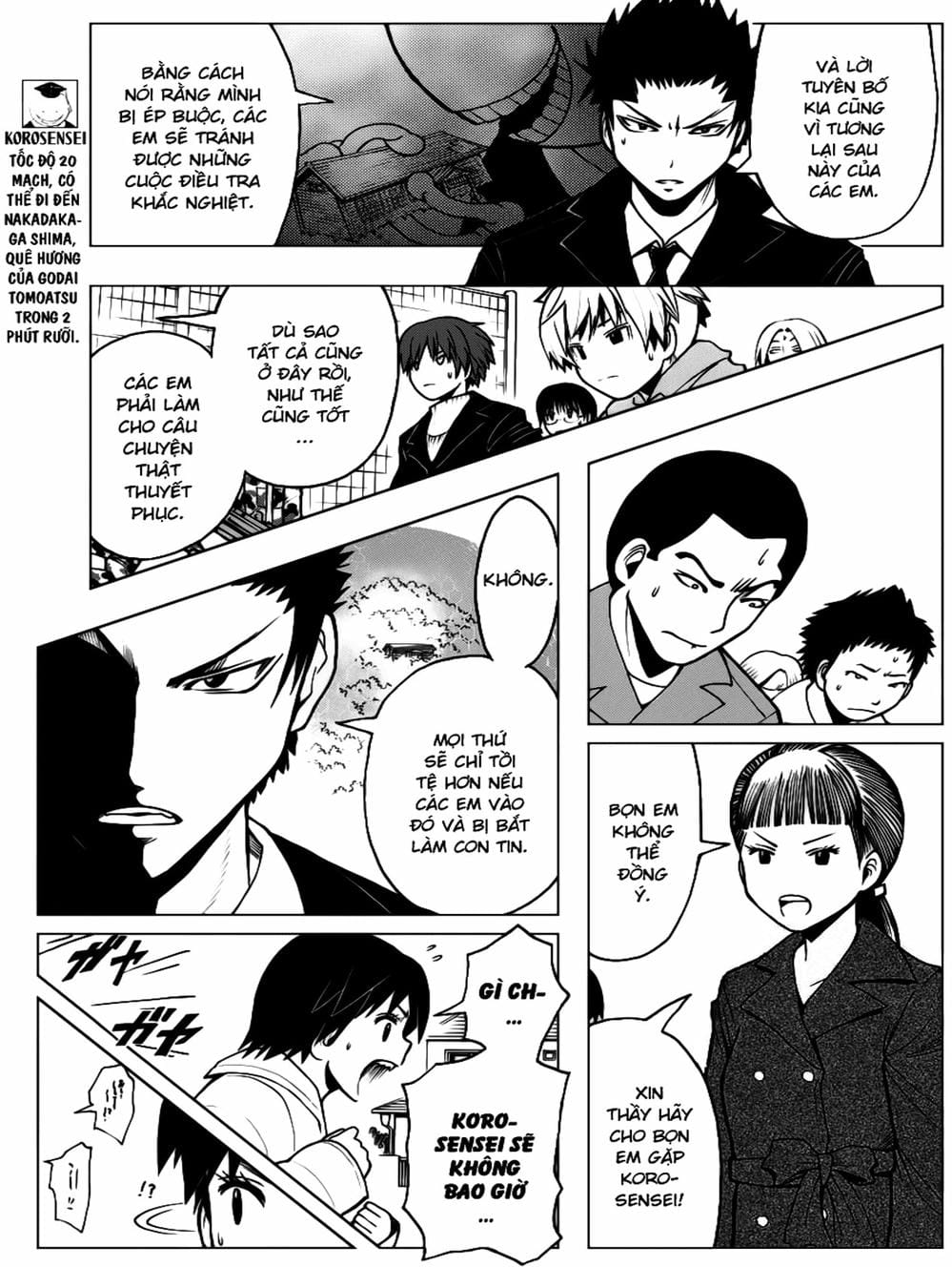 Truyện Tranh Lớp Học Ám Sát - Ansatsu Kyoushitsu trang 5