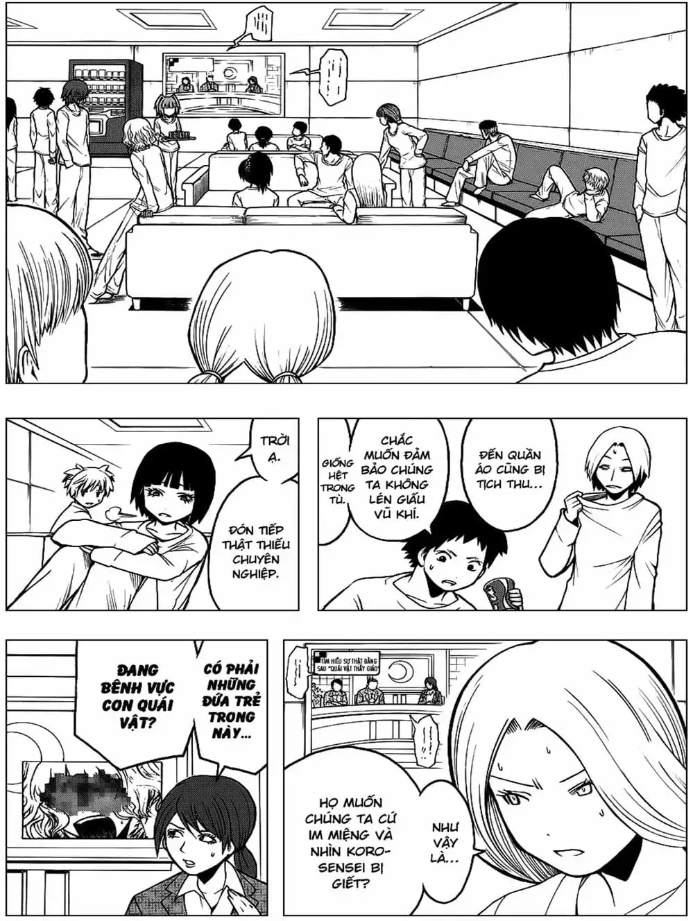 Truyện Tranh Lớp Học Ám Sát - Ansatsu Kyoushitsu trang 5