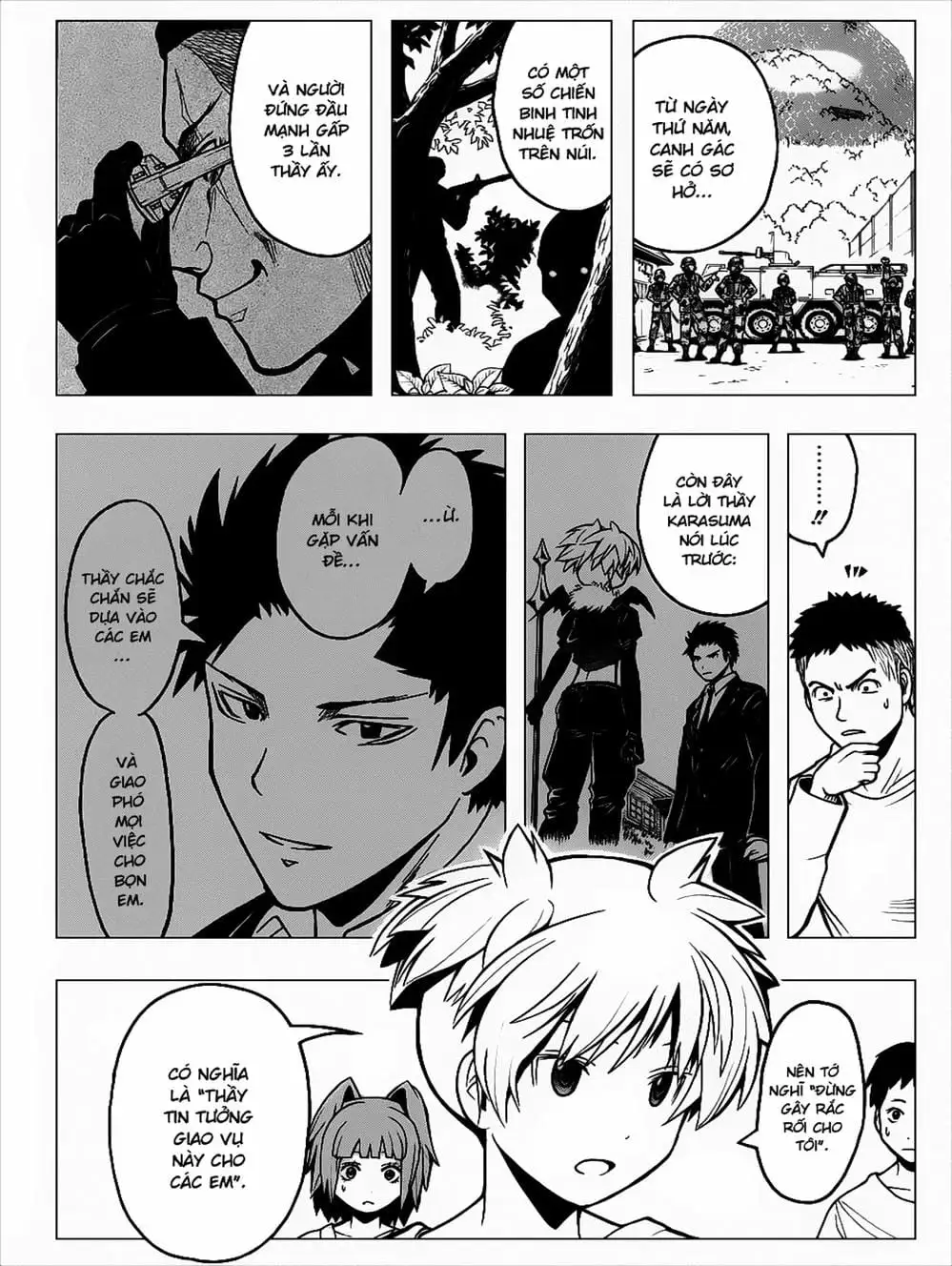Truyện Tranh Lớp Học Ám Sát - Ansatsu Kyoushitsu trang 5