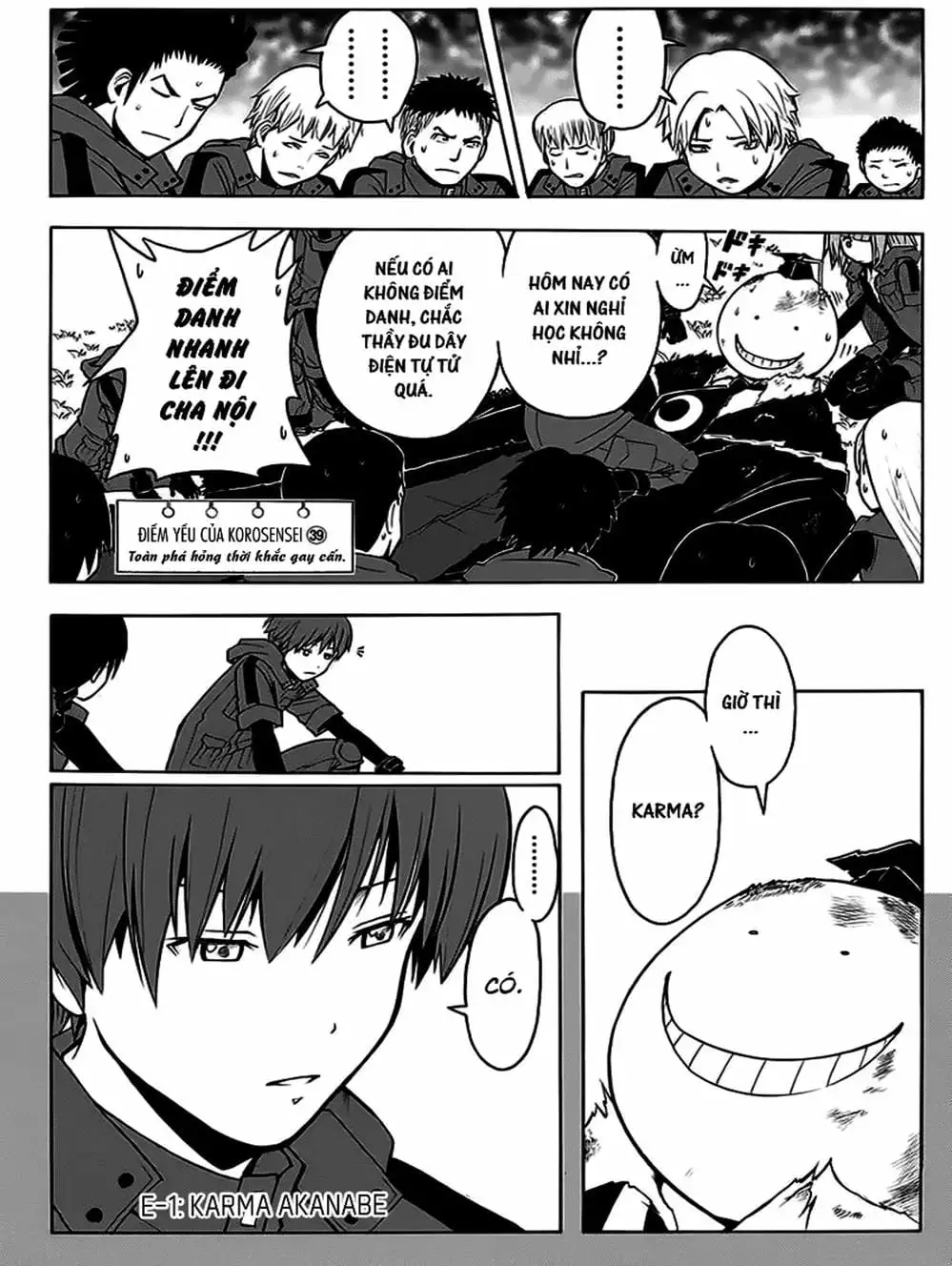 Truyện Tranh Lớp Học Ám Sát - Ansatsu Kyoushitsu trang 5