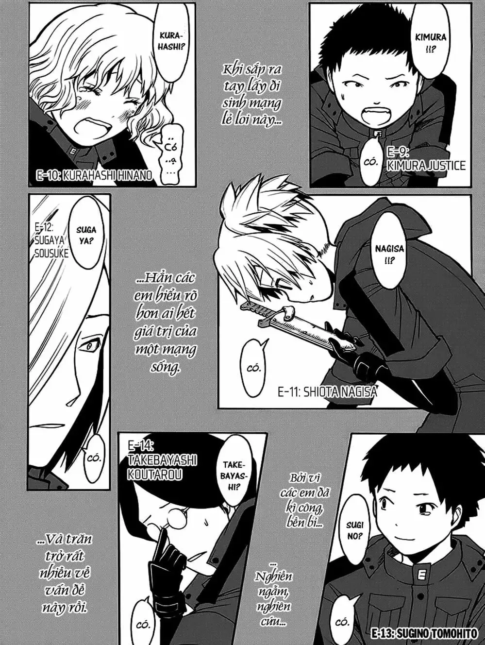 Truyện Tranh Lớp Học Ám Sát - Ansatsu Kyoushitsu trang 5