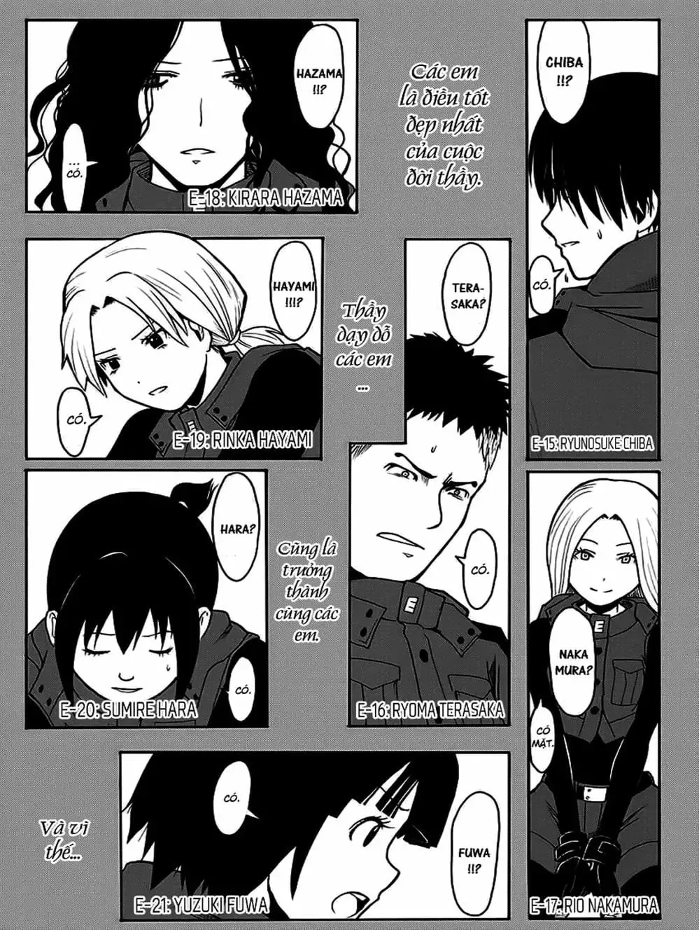 Truyện Tranh Lớp Học Ám Sát - Ansatsu Kyoushitsu trang 5