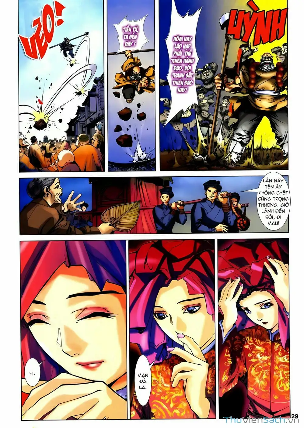 Truyện Tranh Lục Đạo Thiên Thư trang 3