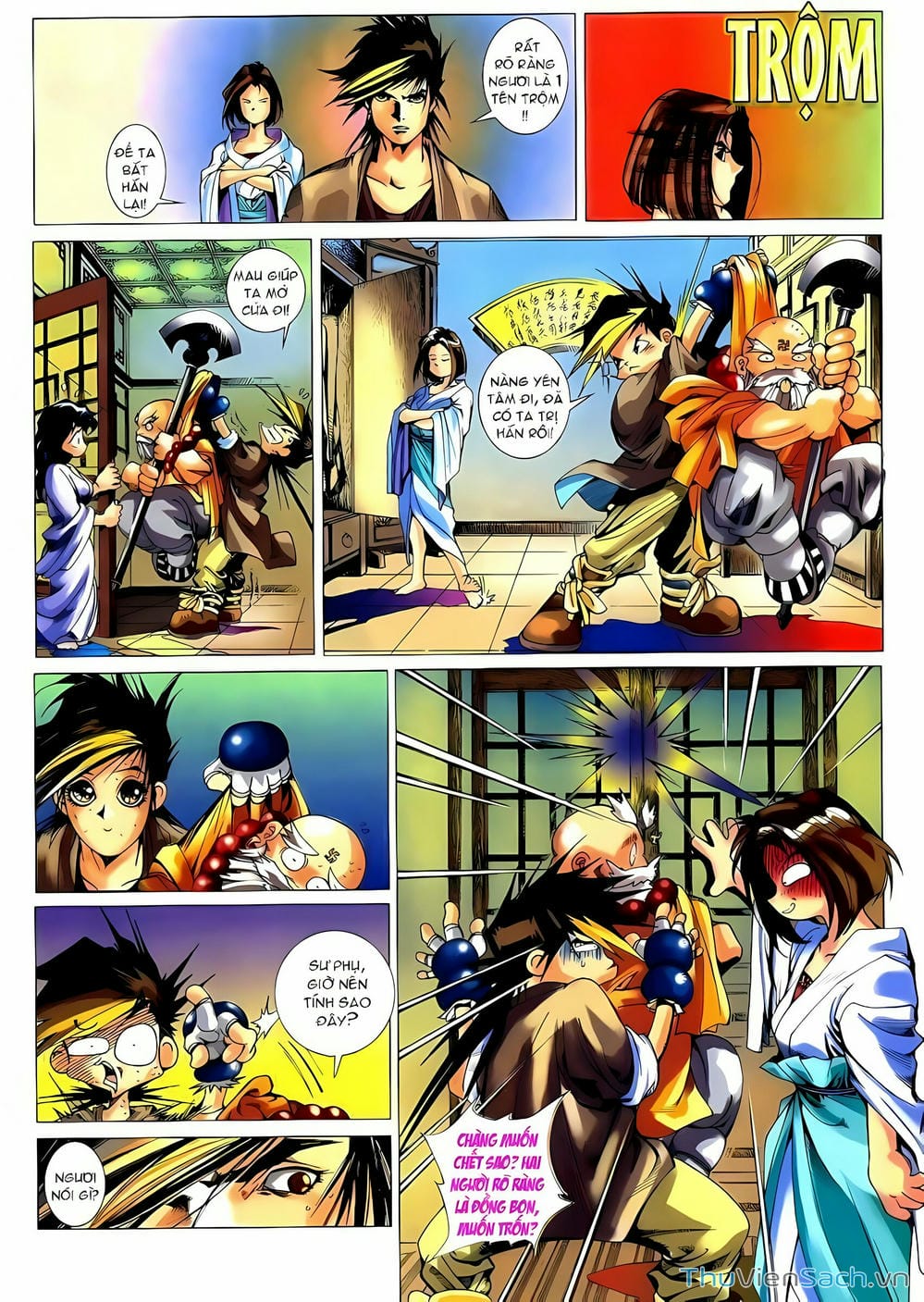 Truyện Tranh Lục Đạo Thiên Thư trang 3