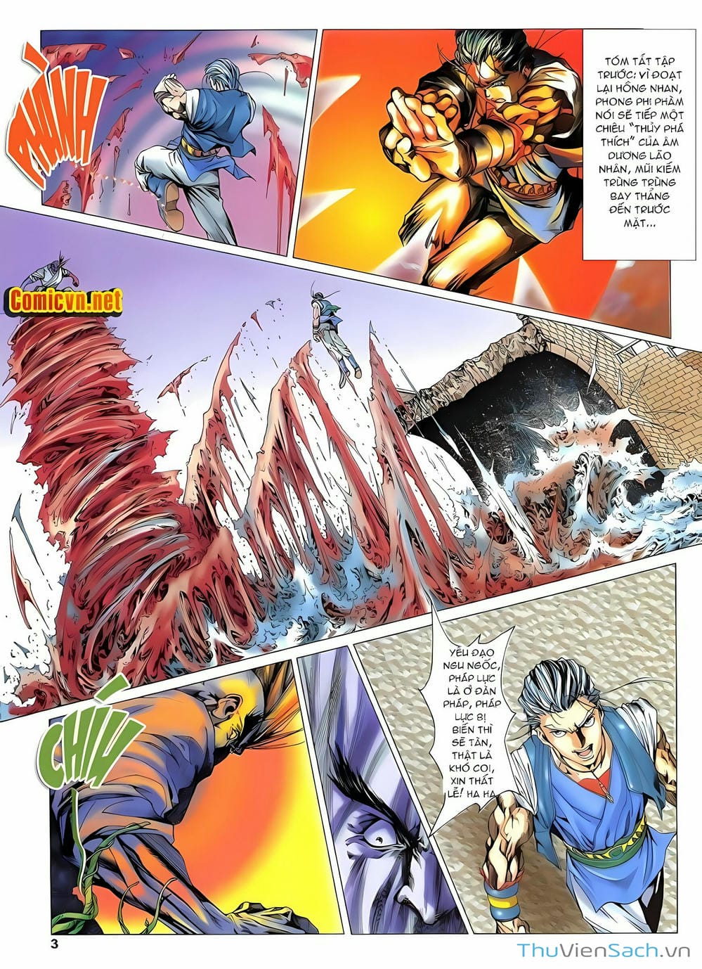 Truyện Tranh Lục Đạo Thiên Thư trang 3