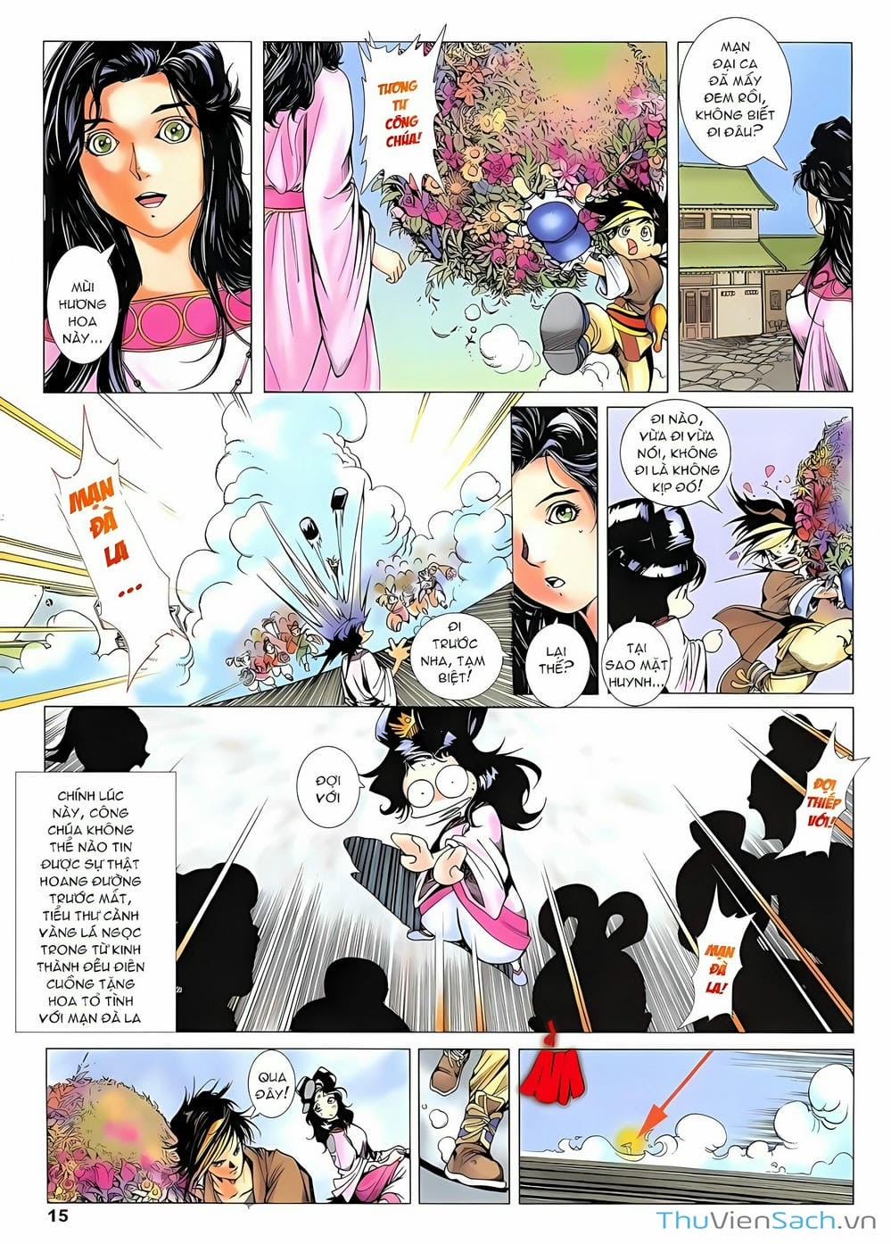 Truyện Tranh Lục Đạo Thiên Thư trang 3