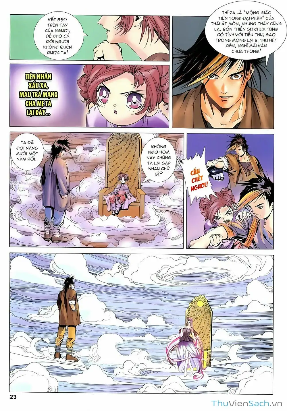 Truyện Tranh Lục Đạo Thiên Thư trang 3