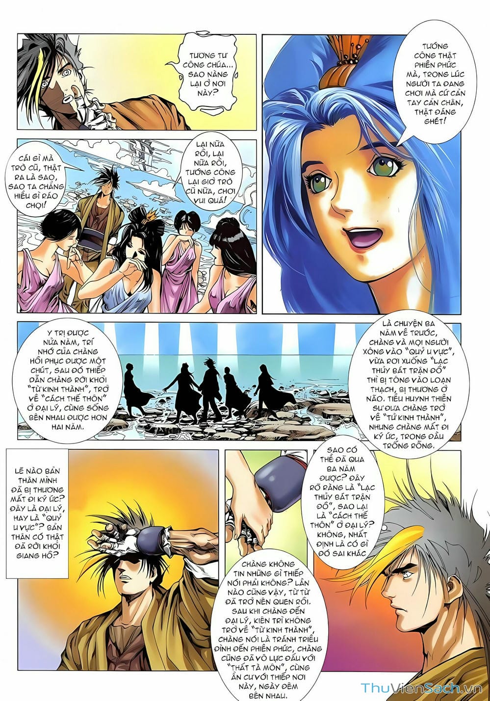Truyện Tranh Lục Đạo Thiên Thư trang 3