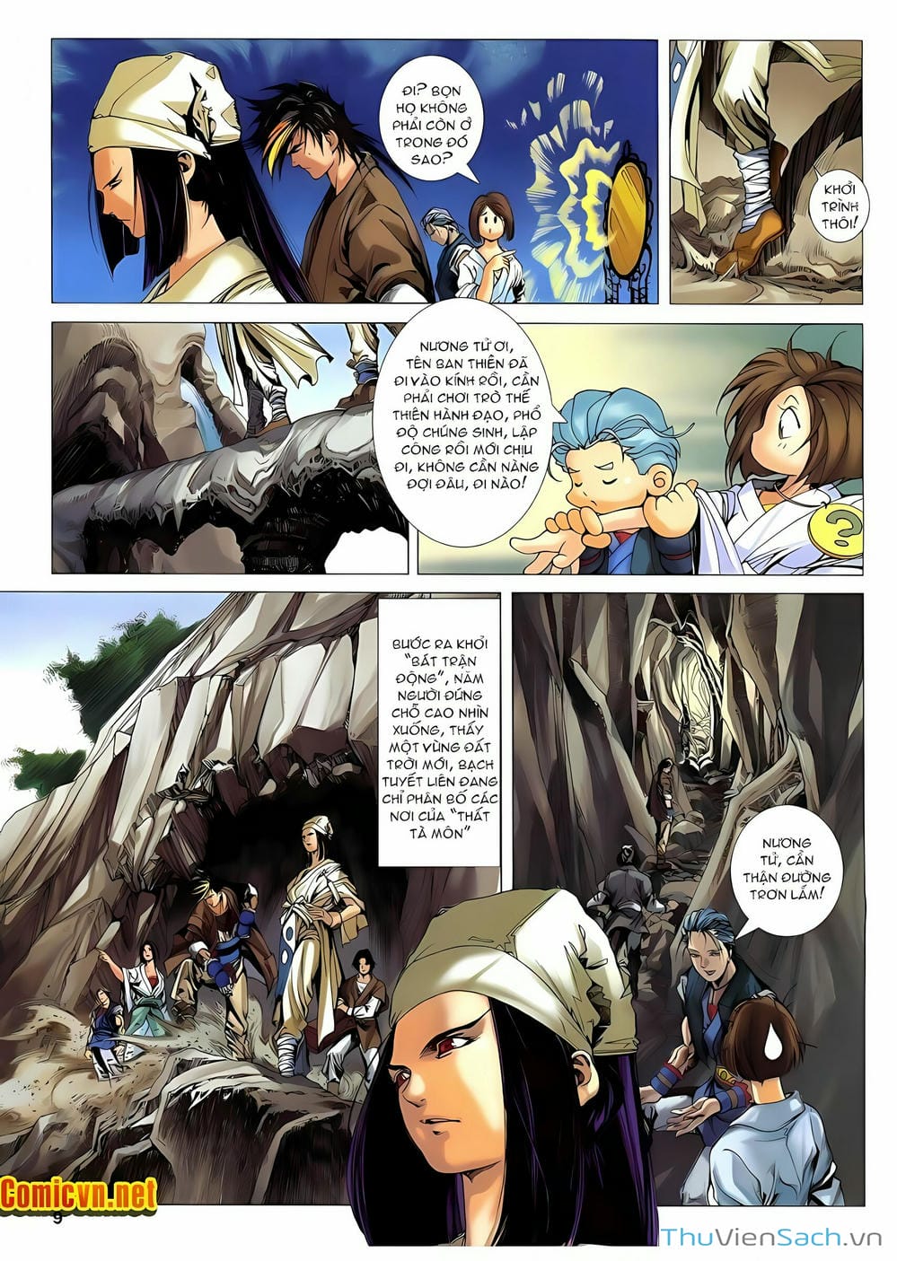 Truyện Tranh Lục Đạo Thiên Thư trang 3