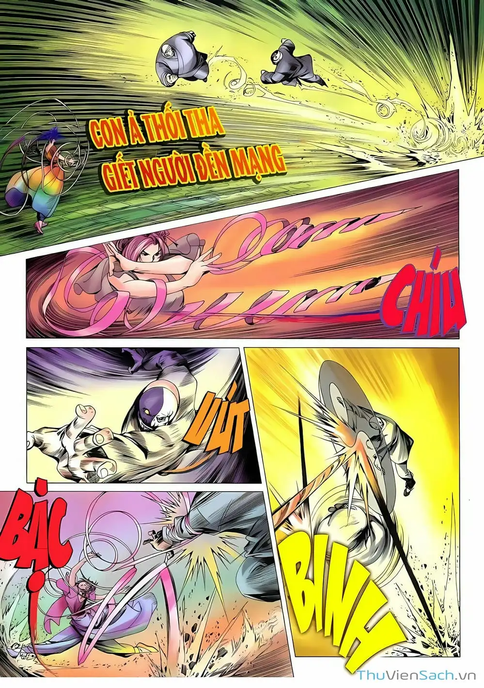 Truyện Tranh Lục Đạo Thiên Thư trang 3