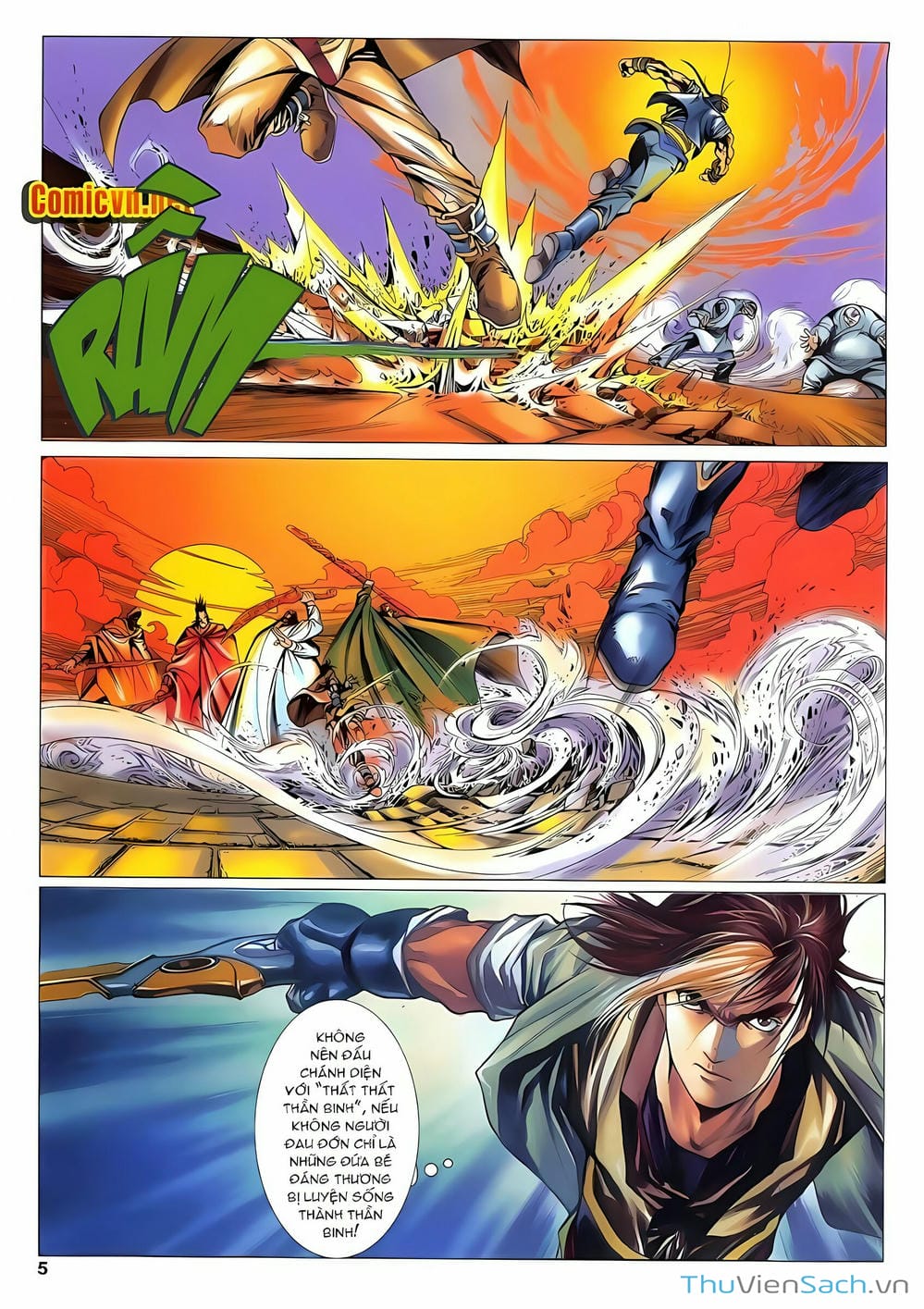 Truyện Tranh Lục Đạo Thiên Thư trang 3