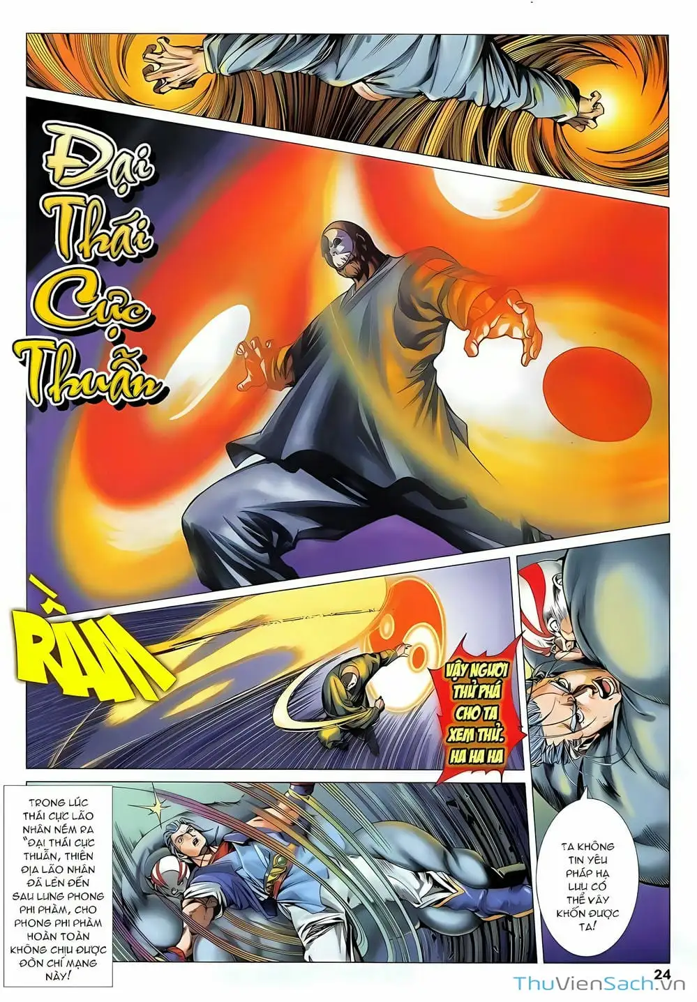 Truyện Tranh Lục Đạo Thiên Thư trang 3