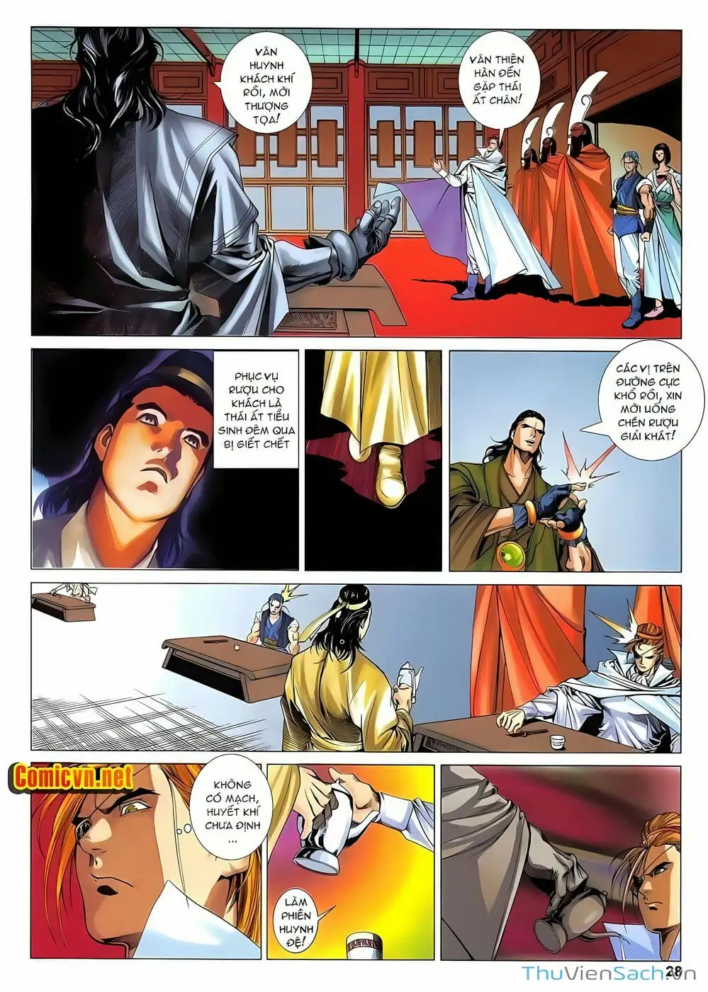 Truyện Tranh Lục Đạo Thiên Thư trang 3