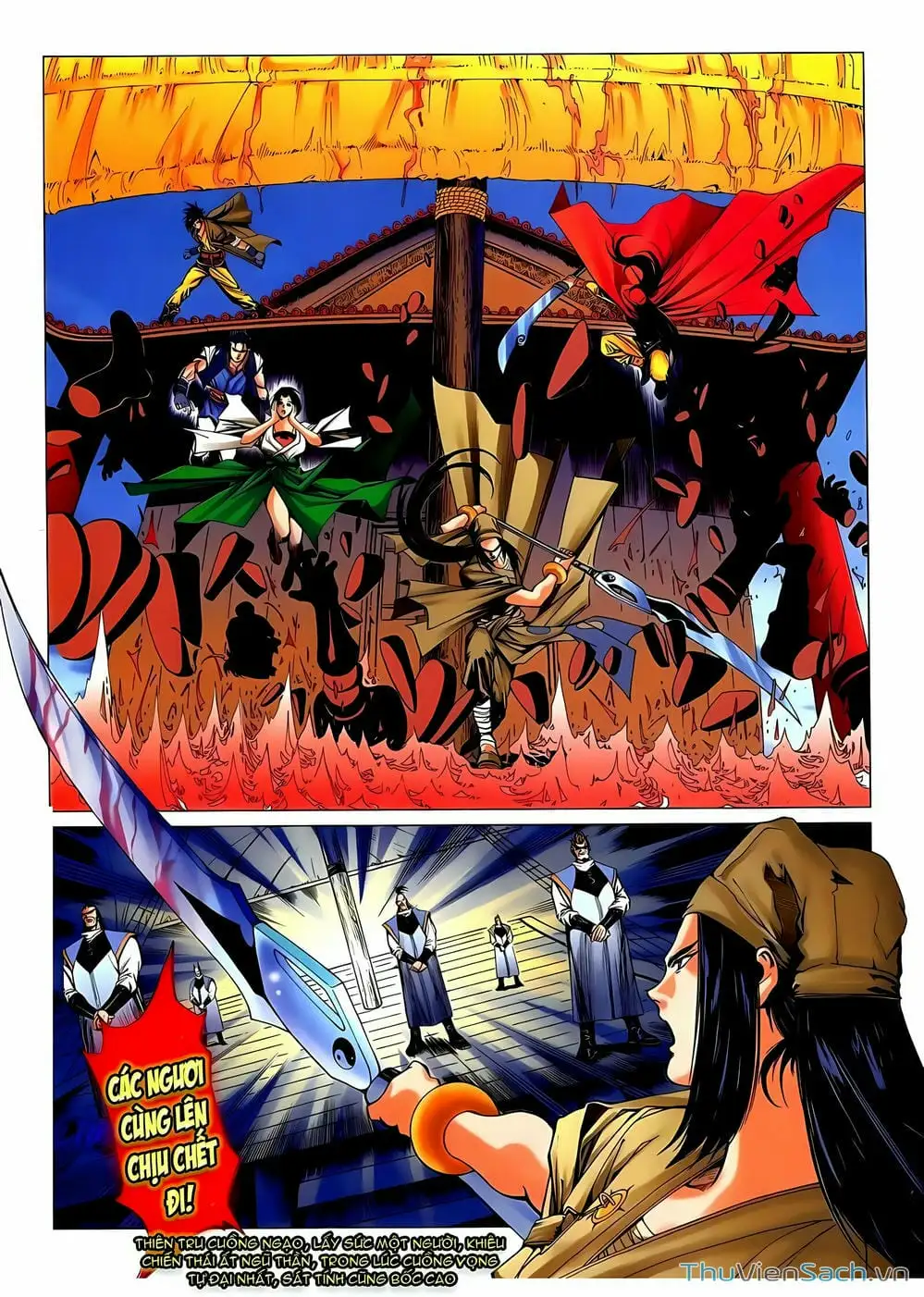 Truyện Tranh Lục Đạo Thiên Thư trang 3