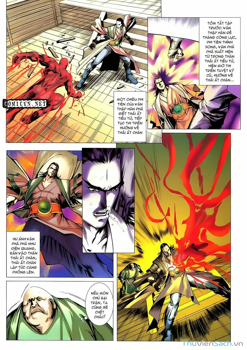 Truyện Tranh Lục Đạo Thiên Thư trang 3