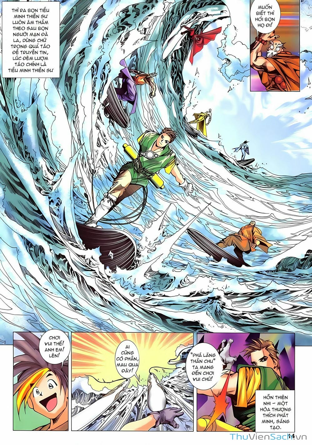 Truyện Tranh Lục Đạo Thiên Thư trang 3