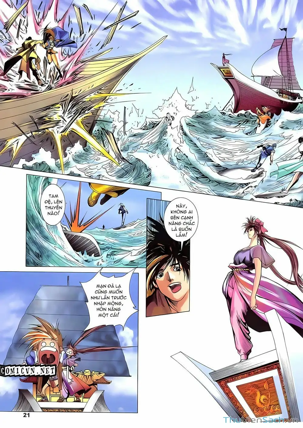 Truyện Tranh Lục Đạo Thiên Thư trang 3