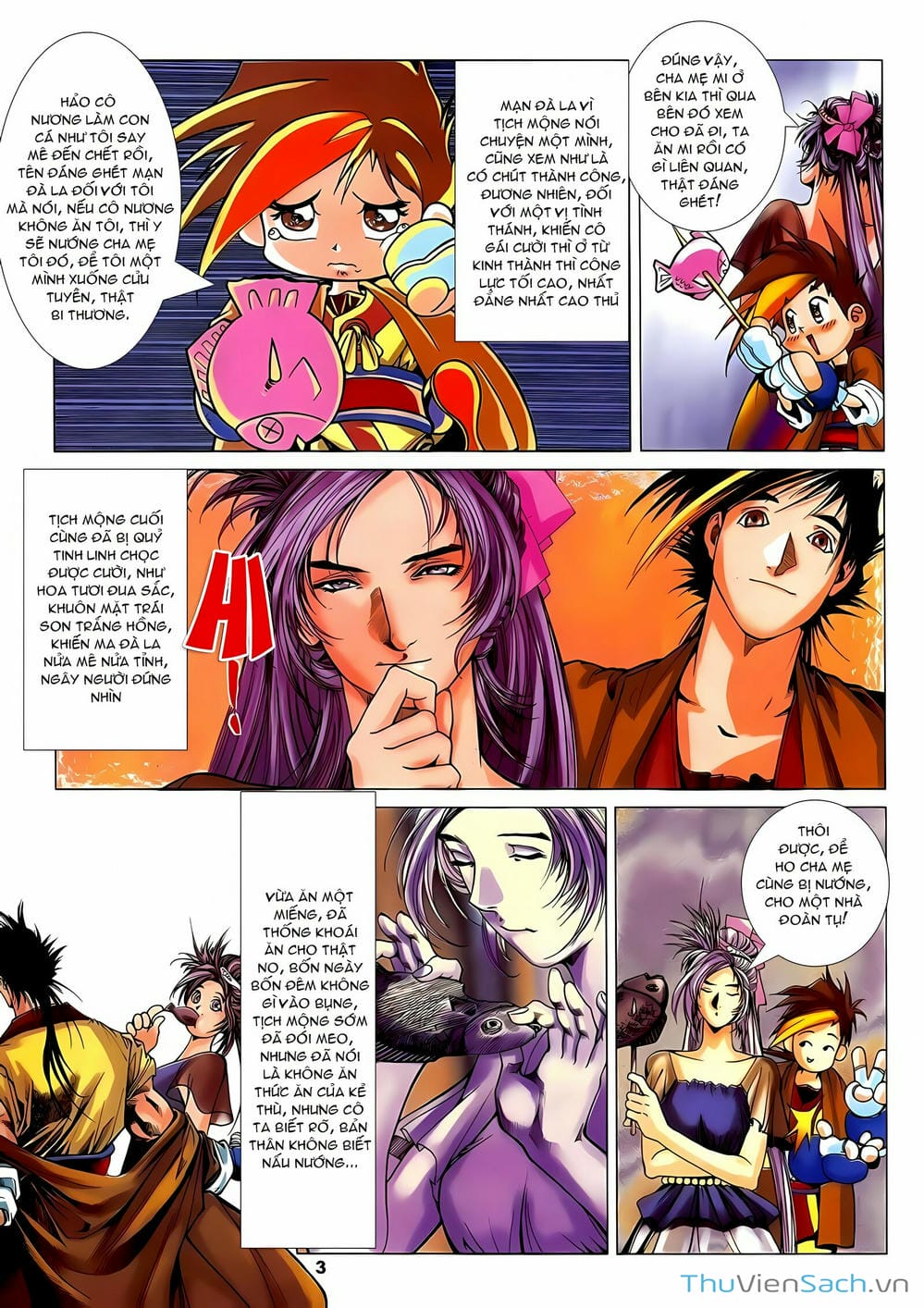 Truyện Tranh Lục Đạo Thiên Thư trang 3