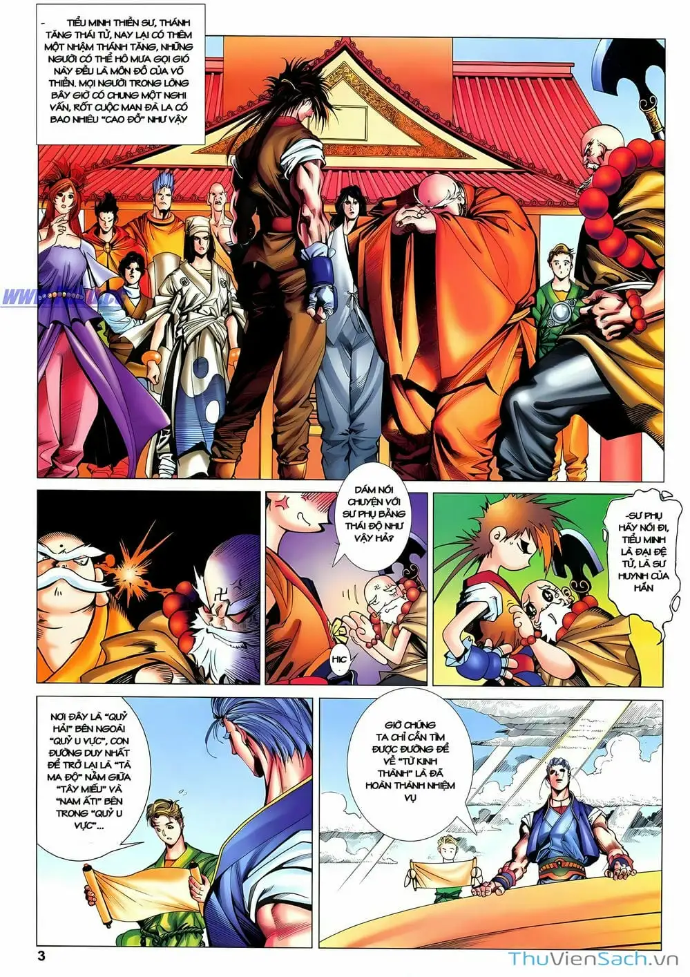 Truyện Tranh Lục Đạo Thiên Thư trang 3