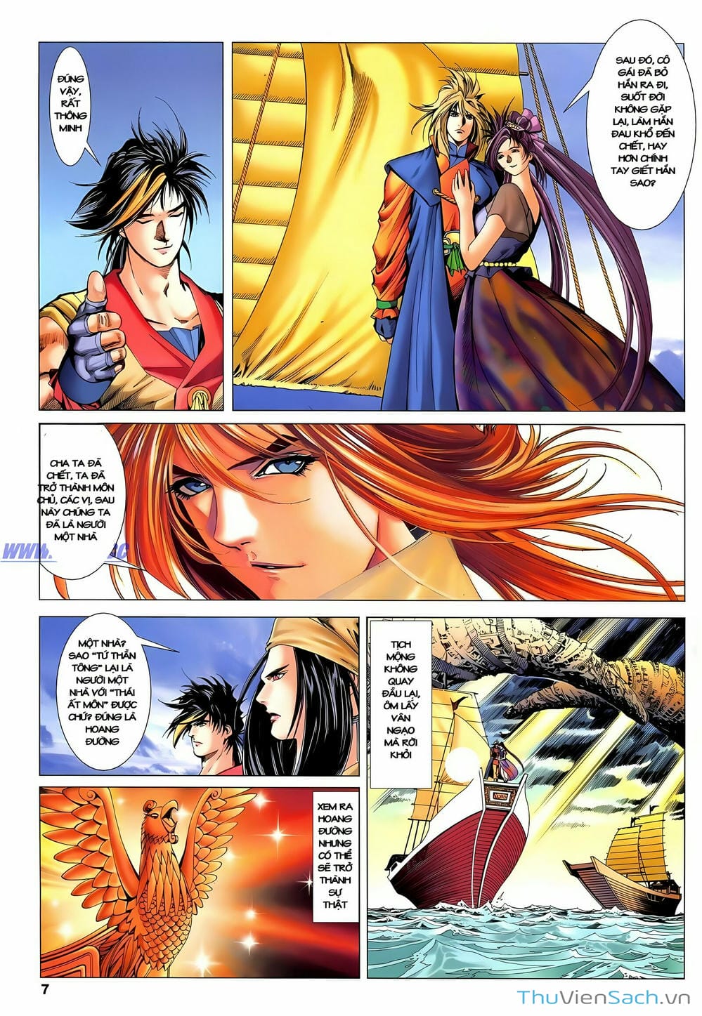 Truyện Tranh Lục Đạo Thiên Thư trang 3