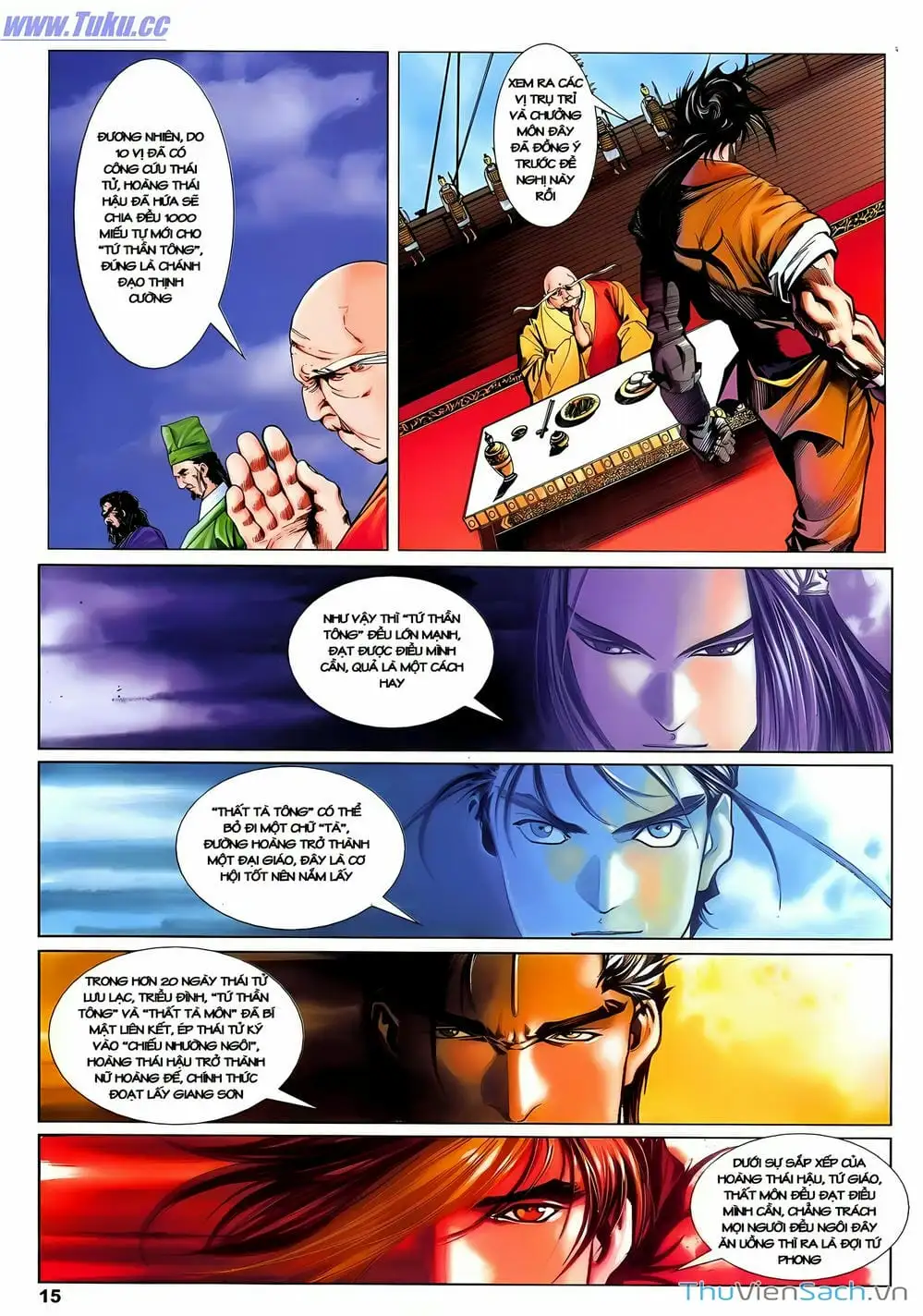 Truyện Tranh Lục Đạo Thiên Thư trang 3