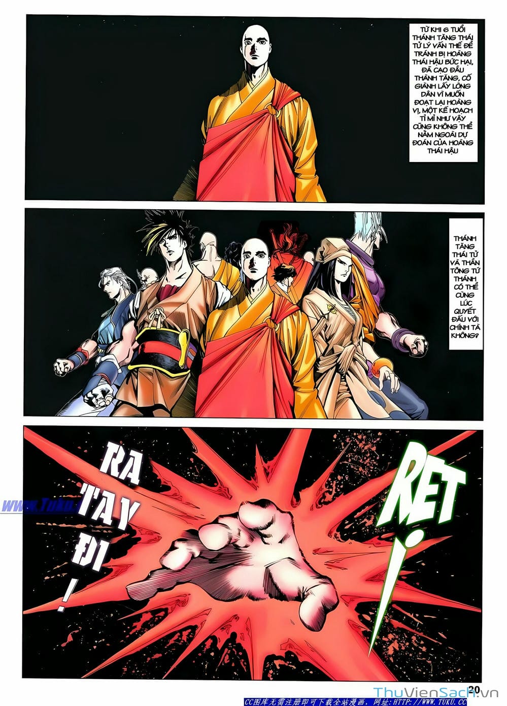 Truyện Tranh Lục Đạo Thiên Thư trang 3