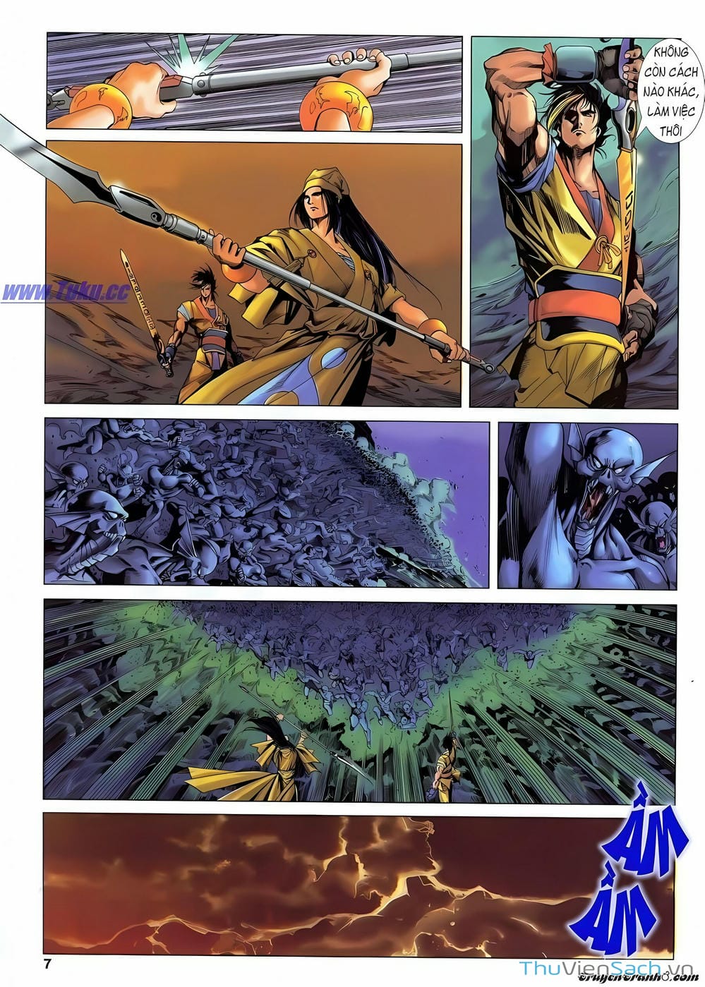 Truyện Tranh Lục Đạo Thiên Thư trang 3