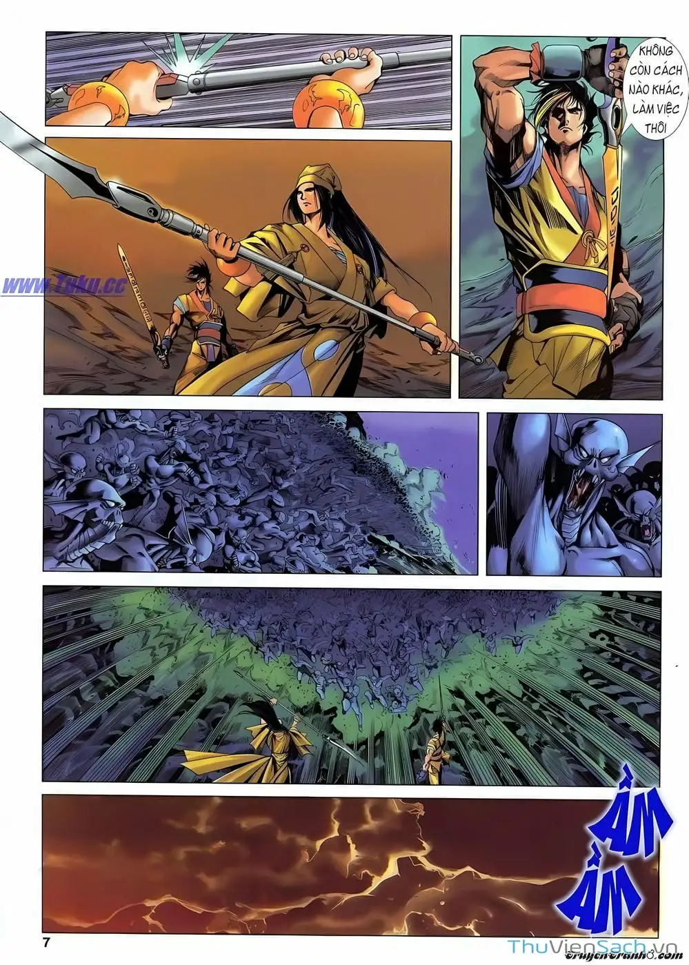 Truyện Tranh Lục Đạo Thiên Thư trang 3