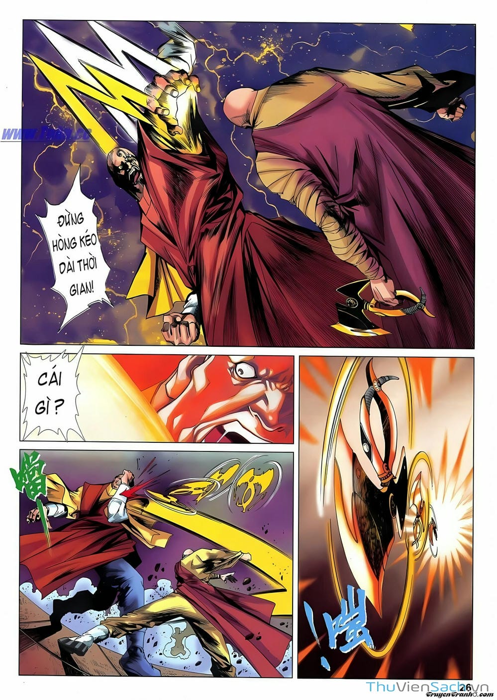 Truyện Tranh Lục Đạo Thiên Thư trang 3