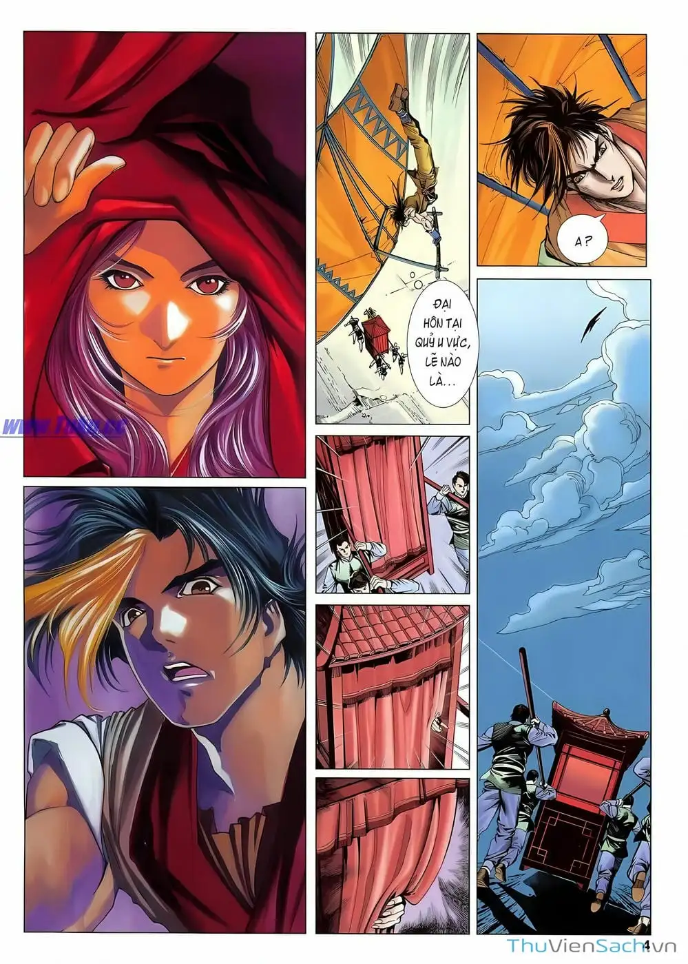 Truyện Tranh Lục Đạo Thiên Thư trang 3