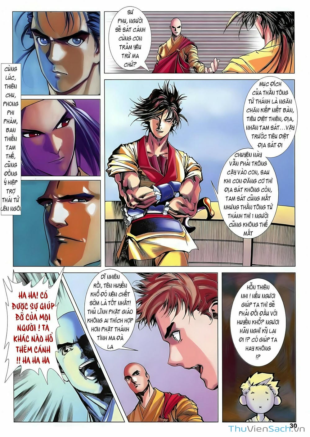 Truyện Tranh Lục Đạo Thiên Thư trang 3