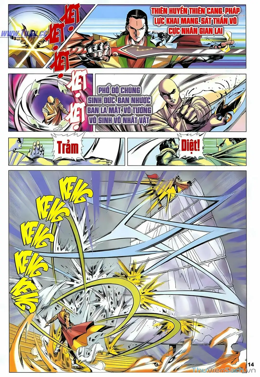 Truyện Tranh Lục Đạo Thiên Thư trang 3