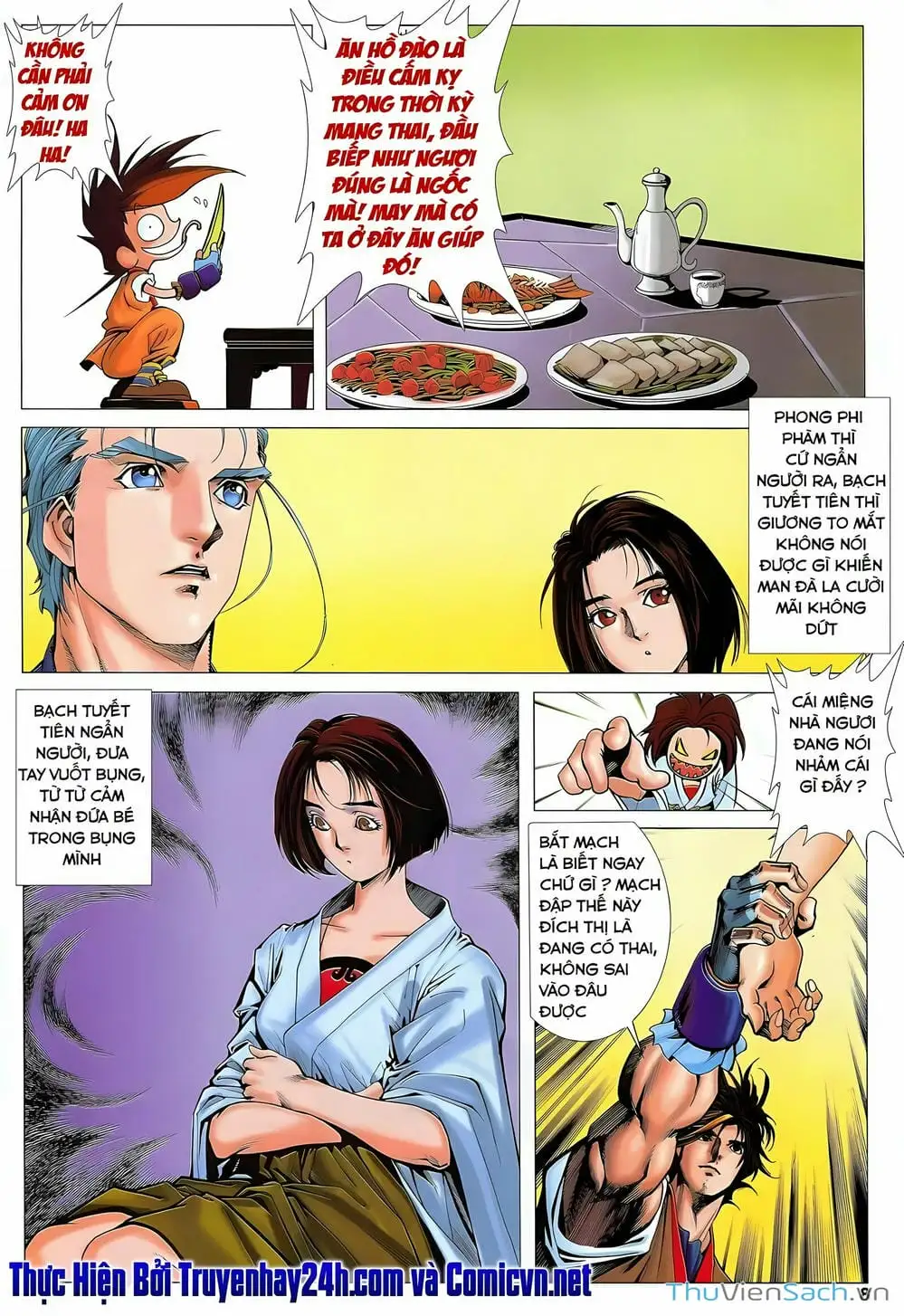 Truyện Tranh Lục Đạo Thiên Thư trang 3