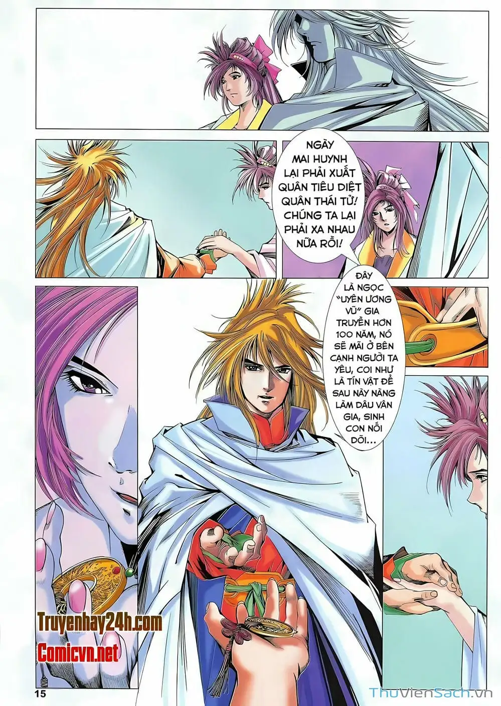 Truyện Tranh Lục Đạo Thiên Thư trang 3