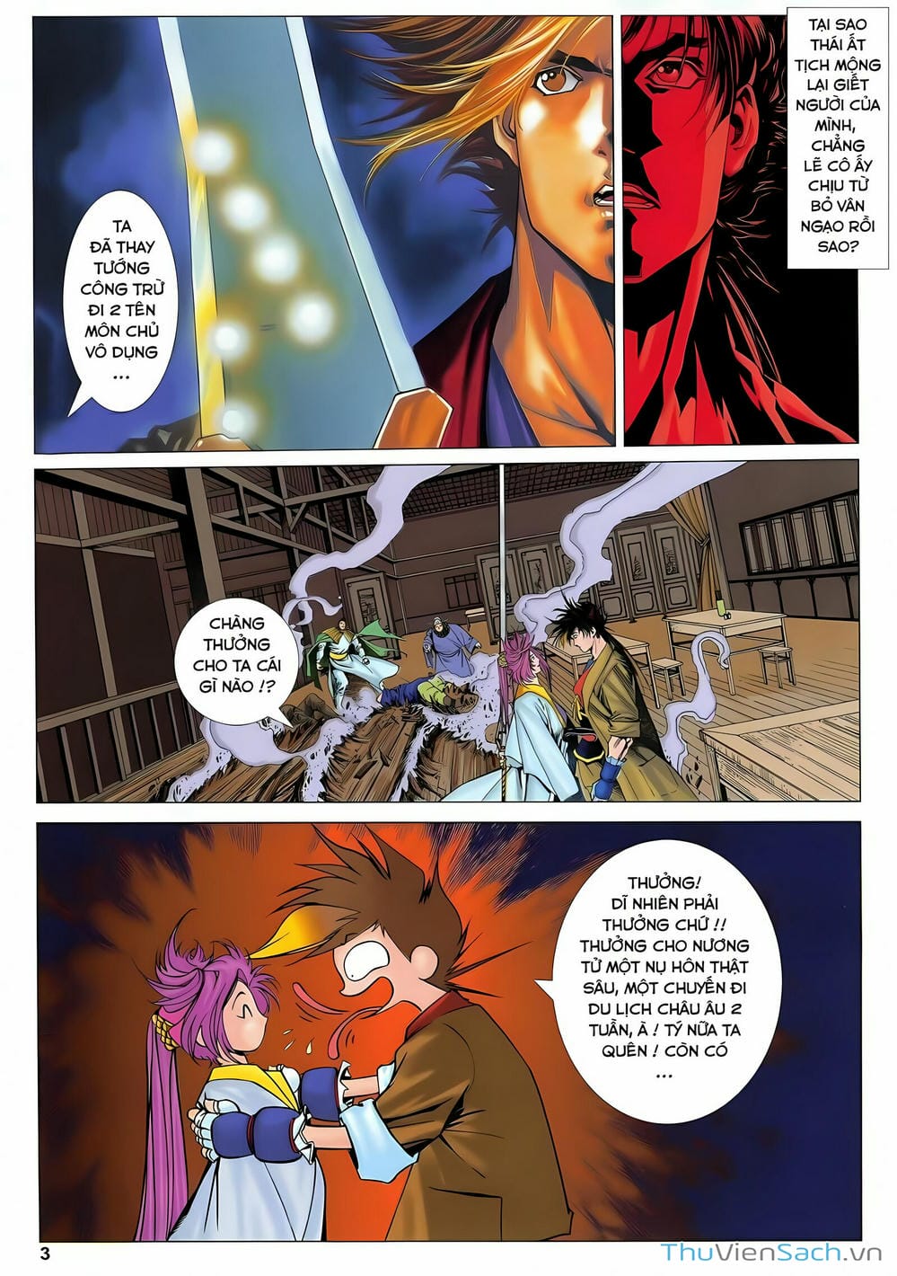 Truyện Tranh Lục Đạo Thiên Thư trang 3