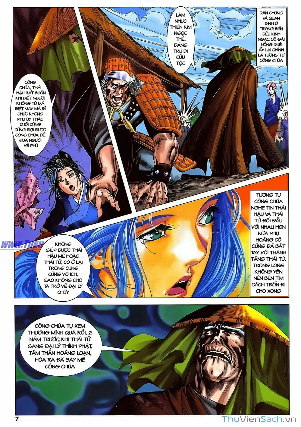 Truyện Tranh Lục Đạo Thiên Thư trang 3