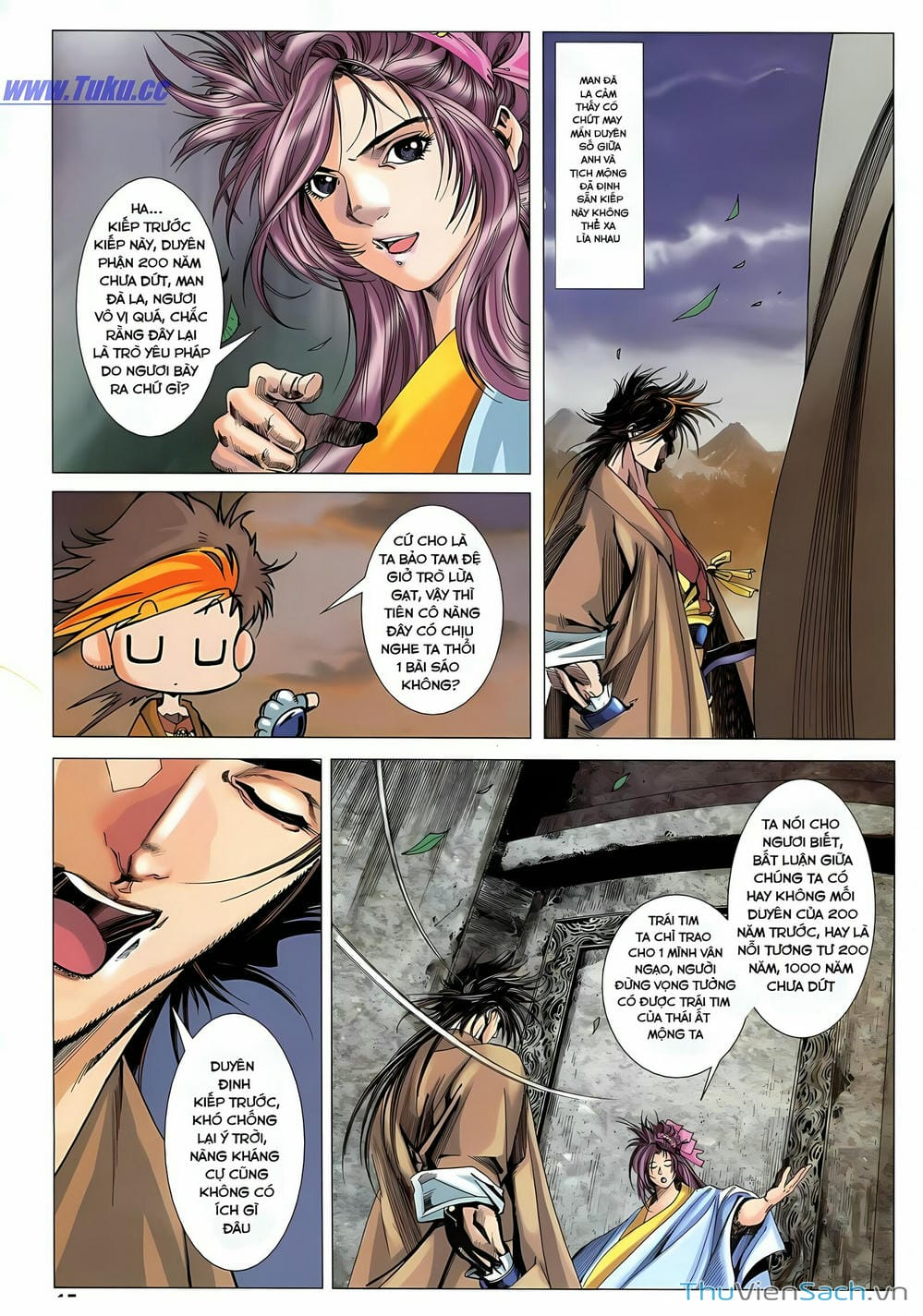 Truyện Tranh Lục Đạo Thiên Thư trang 3