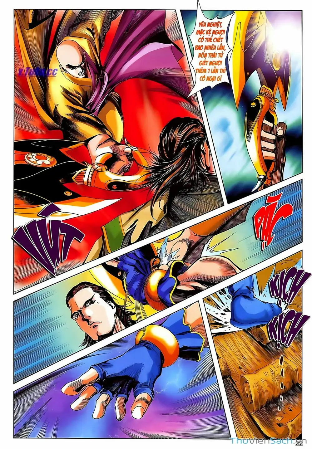 Truyện Tranh Lục Đạo Thiên Thư trang 3