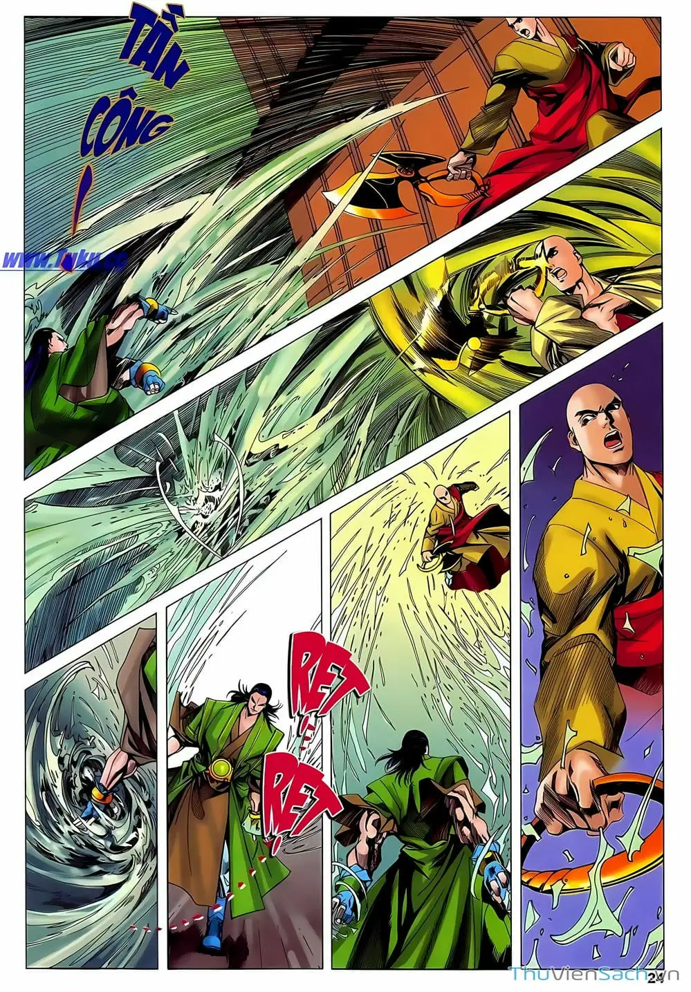 Truyện Tranh Lục Đạo Thiên Thư trang 3