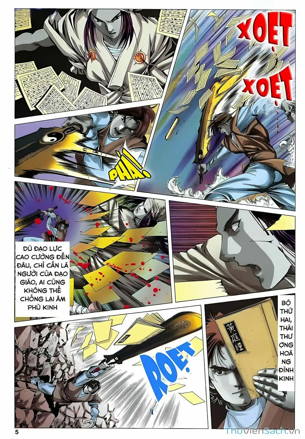 Truyện Tranh Lục Đạo Thiên Thư trang 3