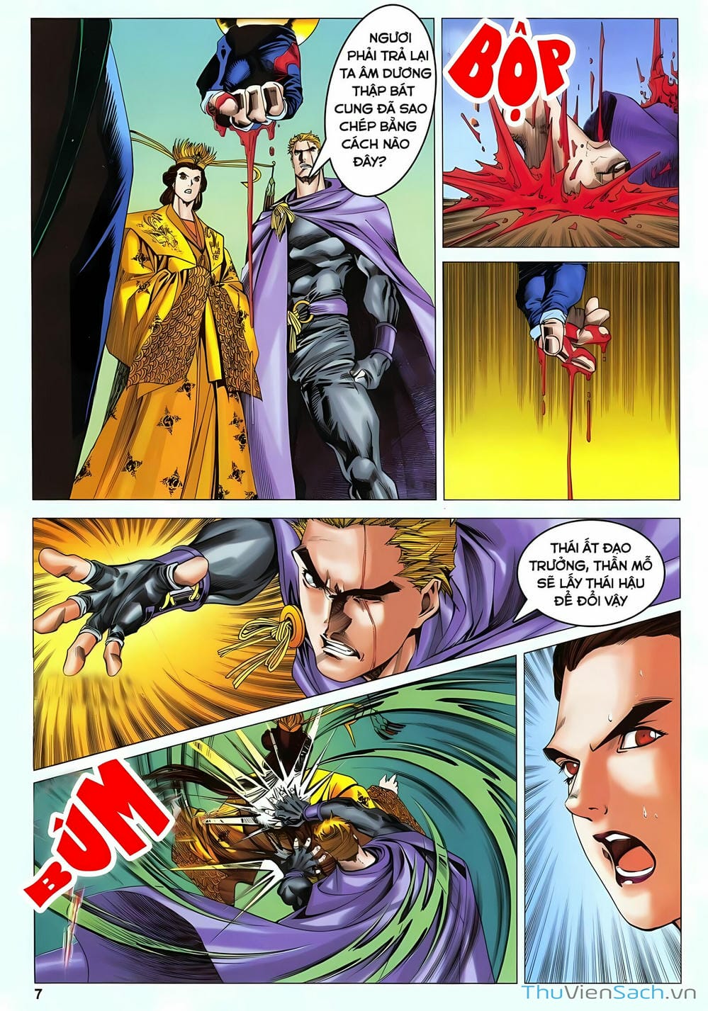 Truyện Tranh Lục Đạo Thiên Thư trang 3