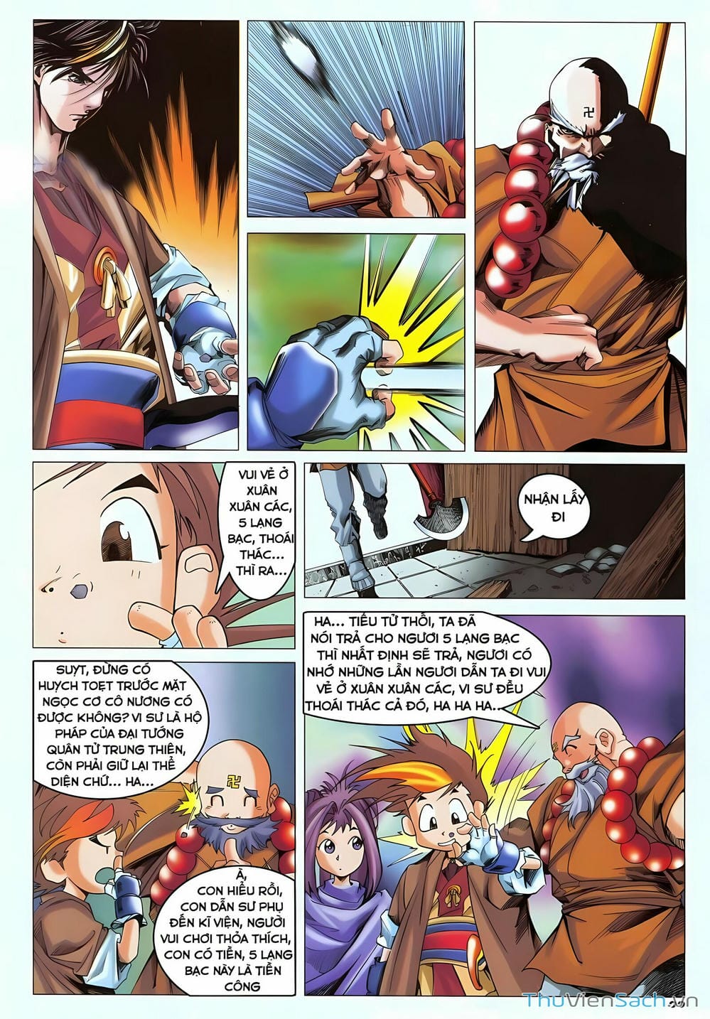 Truyện Tranh Lục Đạo Thiên Thư trang 3