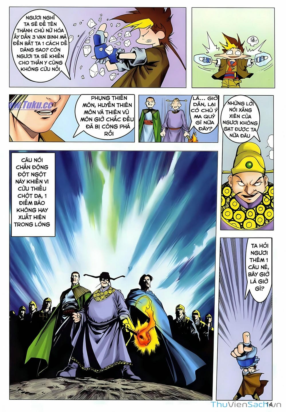 Truyện Tranh Lục Đạo Thiên Thư trang 3