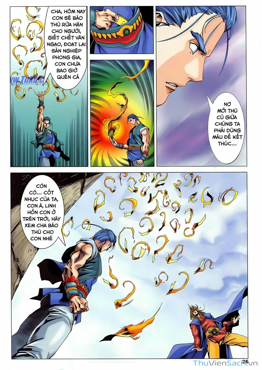 Truyện Tranh Lục Đạo Thiên Thư trang 3