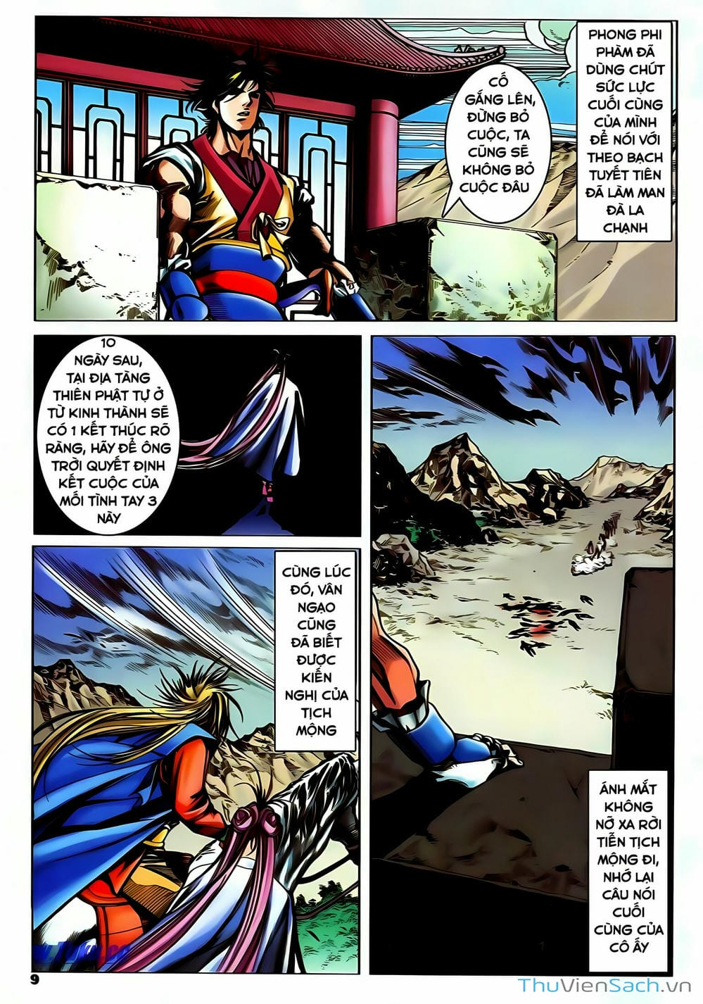 Truyện Tranh Lục Đạo Thiên Thư trang 3