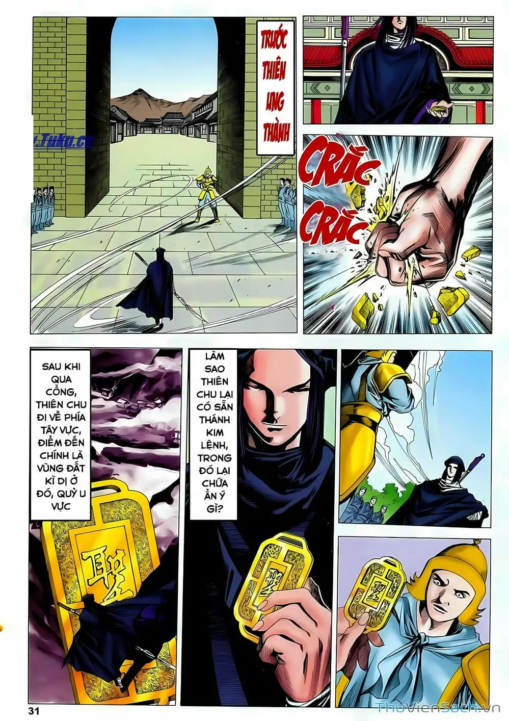 Truyện Tranh Lục Đạo Thiên Thư trang 3