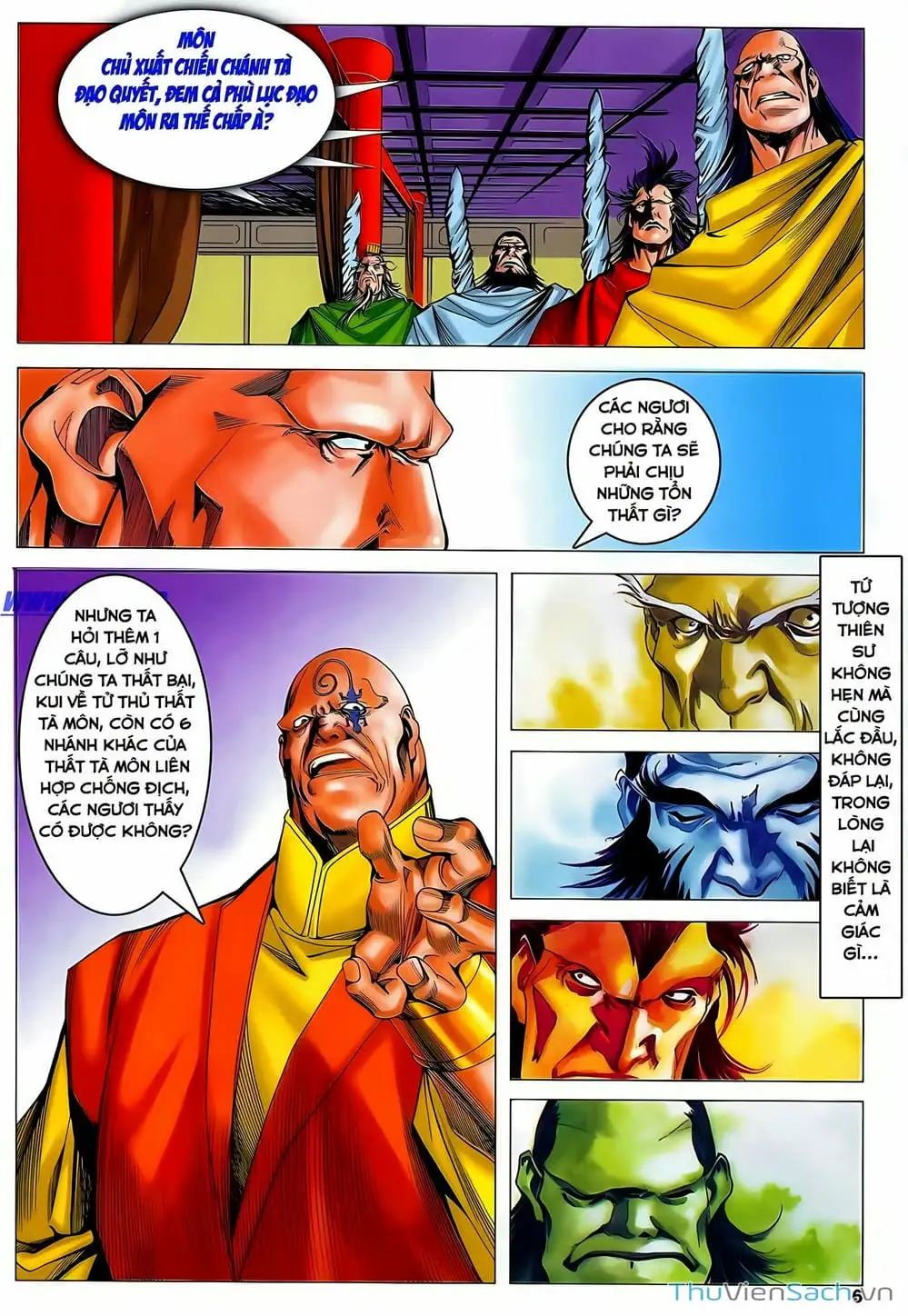 Truyện Tranh Lục Đạo Thiên Thư trang 3